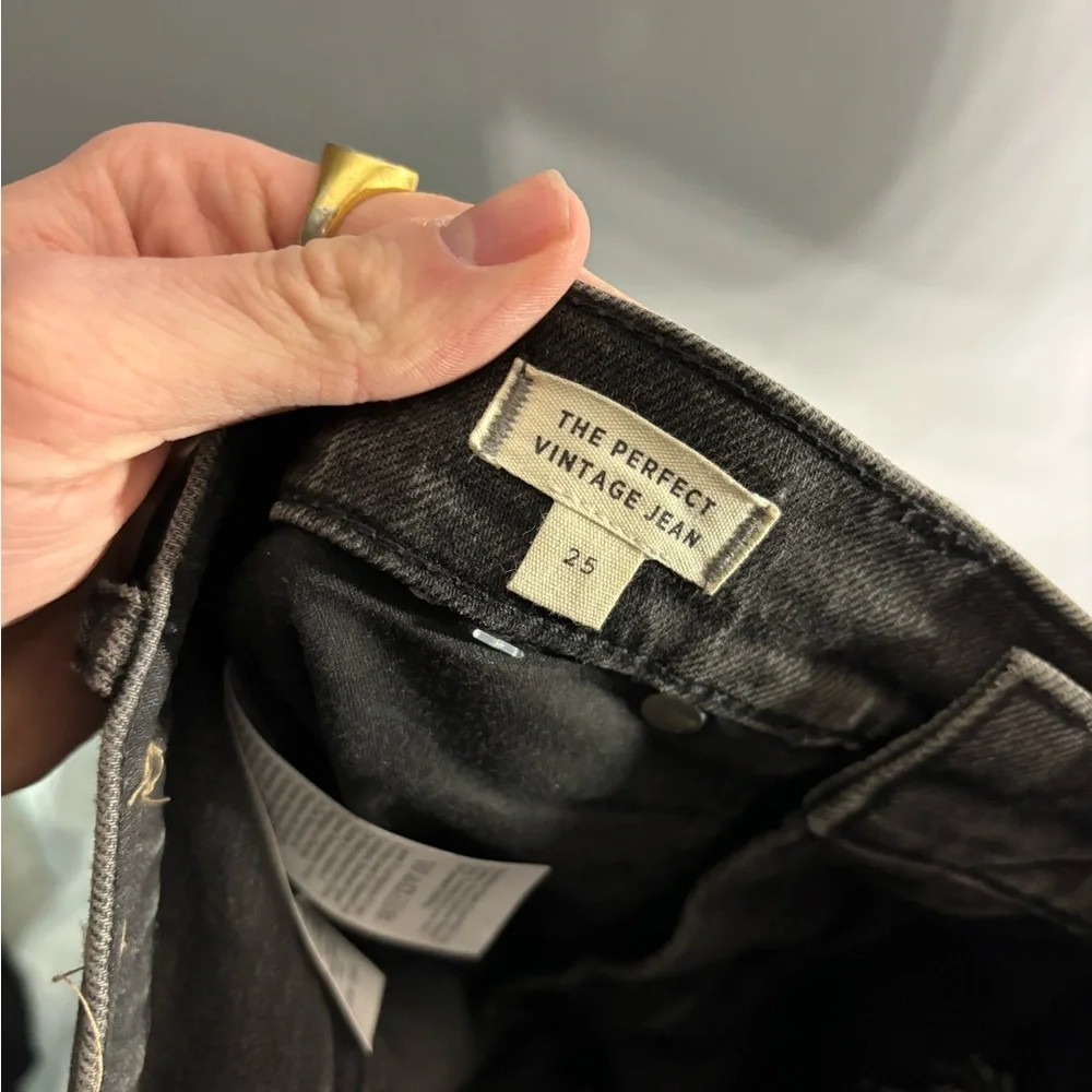 Madewell The Perfect Vintage Jean in Lunar Wash Womens Size 25 - Picture 5 of 5